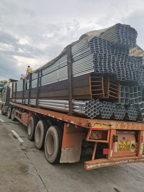 2025.9.23阔兴公司镀锌管配送案例